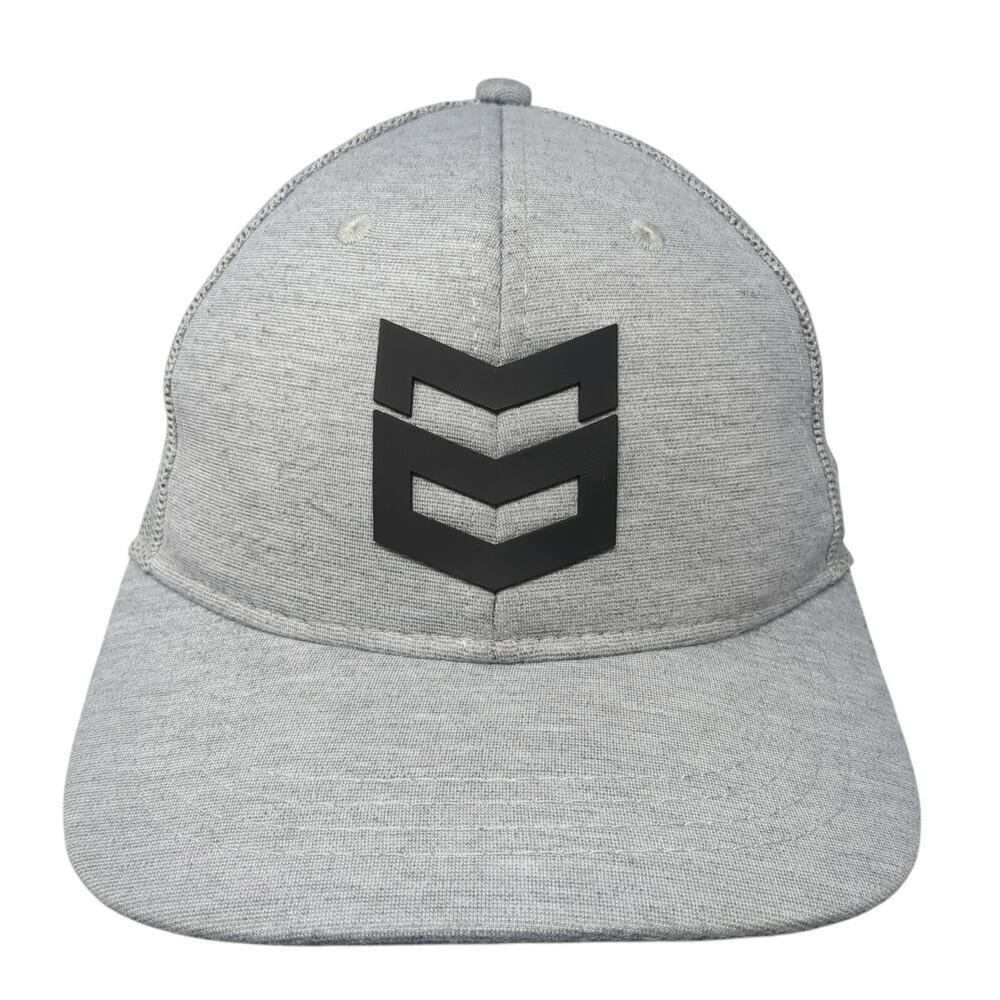 Mtn Ops Snapback Trucker Hat Gray One Size Adjustable Mesh Back 6 Panel